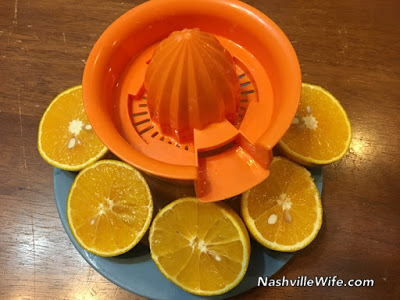 Fresh-Squeezed Orange Juice - Nashville Wife
