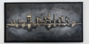 Nashville Skyline Painting