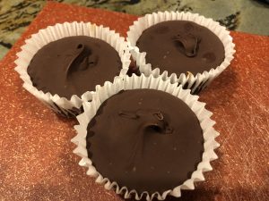 homemade Reese's peanut butter cups